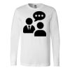 Premium Soft Cotton Long Sleeve Tee - Full Color Printing Thumbnail