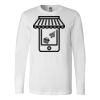 Premium Soft Cotton Long Sleeve Tee - Full Color Printing Thumbnail