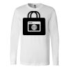 Premium Soft Cotton Long Sleeve Tee - Full Color Printing Thumbnail