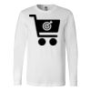 Premium Soft Cotton Long Sleeve Tee - Full Color Printing Thumbnail