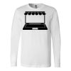 Premium Soft Cotton Long Sleeve Tee - Full Color Printing Thumbnail