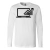 Premium Soft Cotton Long Sleeve Tee - Full Color Printing Thumbnail