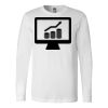 Premium Soft Cotton Long Sleeve Tee - Full Color Printing Thumbnail
