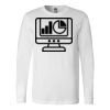Premium Soft Cotton Long Sleeve Tee - Full Color Printing Thumbnail
