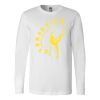 Premium Soft Cotton Long Sleeve Tee - Full Color Printing Thumbnail