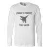 Premium Soft Cotton Long Sleeve Tee - Full Color Printing Thumbnail