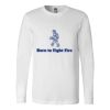 Premium Soft Cotton Long Sleeve Tee - Full Color Printing Thumbnail