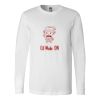 Premium Soft Cotton Long Sleeve Tee - Full Color Printing Thumbnail