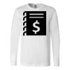 Premium Soft Cotton Long Sleeve Tee - Full Color Printing Thumbnail