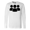Premium Soft Cotton Long Sleeve Tee - Full Color Printing Thumbnail