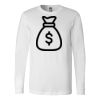 Premium Soft Cotton Long Sleeve Tee - Full Color Printing Thumbnail