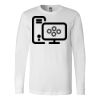 Premium Soft Cotton Long Sleeve Tee - Full Color Printing Thumbnail
