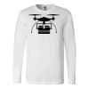Premium Soft Cotton Long Sleeve Tee - Full Color Printing Thumbnail