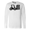 Premium Soft Cotton Long Sleeve Tee - Full Color Printing Thumbnail