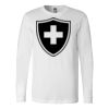 Premium Soft Cotton Long Sleeve Tee - Full Color Printing Thumbnail
