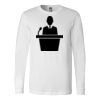 Premium Soft Cotton Long Sleeve Tee - Full Color Printing Thumbnail