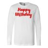 Premium Soft Cotton Long Sleeve Tee - Full Color Printing Thumbnail