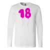 Premium Soft Cotton Long Sleeve Tee - Full Color Printing Thumbnail