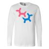 Premium Soft Cotton Long Sleeve Tee - Full Color Printing Thumbnail