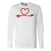 Premium Soft Cotton Long Sleeve Tee - Full Color Printing Thumbnail