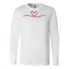 Premium Soft Cotton Long Sleeve Tee - Full Color Printing Thumbnail