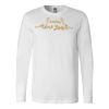Premium Soft Cotton Long Sleeve Tee - Full Color Printing Thumbnail