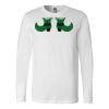 Premium Soft Cotton Long Sleeve Tee - Full Color Printing Thumbnail