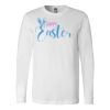 Premium Soft Cotton Long Sleeve Tee - Full Color Printing Thumbnail