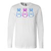 Premium Soft Cotton Long Sleeve Tee - Full Color Printing Thumbnail