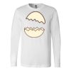 Premium Soft Cotton Long Sleeve Tee - Full Color Printing Thumbnail
