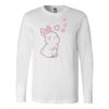 Premium Soft Cotton Long Sleeve Tee - Full Color Printing Thumbnail