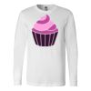 Premium Soft Cotton Long Sleeve Tee - Full Color Printing Thumbnail