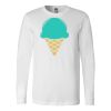 Premium Soft Cotton Long Sleeve Tee - Full Color Printing Thumbnail