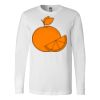 Premium Soft Cotton Long Sleeve Tee - Full Color Printing Thumbnail