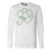 Premium Soft Cotton Long Sleeve Tee - Full Color Printing Thumbnail