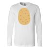 Premium Soft Cotton Long Sleeve Tee - Full Color Printing Thumbnail