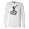Premium Soft Cotton Long Sleeve Tee - Full Color Printing Thumbnail