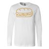 Premium Soft Cotton Long Sleeve Tee - Full Color Printing Thumbnail