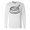 Premium Soft Cotton Long Sleeve Tee - Full Color Printing Thumbnail