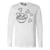 Premium Soft Cotton Long Sleeve Tee - Full Color Printing Thumbnail