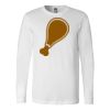Premium Soft Cotton Long Sleeve Tee - Full Color Printing Thumbnail