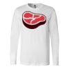 Premium Soft Cotton Long Sleeve Tee - Full Color Printing Thumbnail