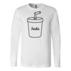 Premium Soft Cotton Long Sleeve Tee - Full Color Printing Thumbnail
