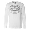 Premium Soft Cotton Long Sleeve Tee - Full Color Printing Thumbnail