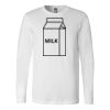 Premium Soft Cotton Long Sleeve Tee - Full Color Printing Thumbnail