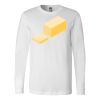 Premium Soft Cotton Long Sleeve Tee - Full Color Printing Thumbnail