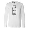 Premium Soft Cotton Long Sleeve Tee - Full Color Printing Thumbnail