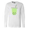 Premium Soft Cotton Long Sleeve Tee - Full Color Printing Thumbnail