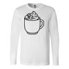 Premium Soft Cotton Long Sleeve Tee - Full Color Printing Thumbnail
