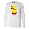 Premium Soft Cotton Long Sleeve Tee - Full Color Printing Thumbnail